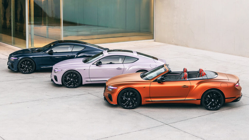 Bentley Continental GT S Copernicus Collection Sun edition in Manuka Orange (Photo credit: Bentley)