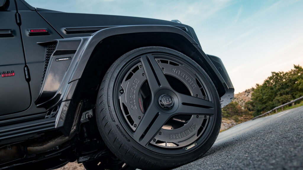 Brabus 900 Rocket Edition Cabrio, a four-door convertible Mercedes-AMG G63 (Photo credit: Brabus)