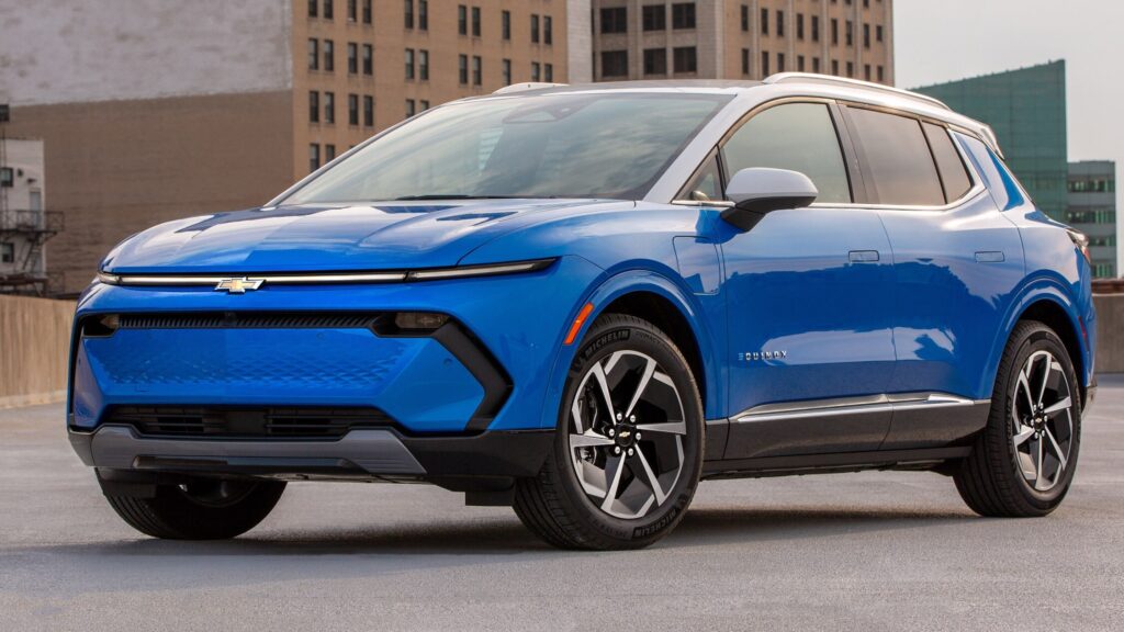 GM electric vehicle representing the company's EV-focused strategy that skipped hybrids (Photo credit: GM, Toyota)