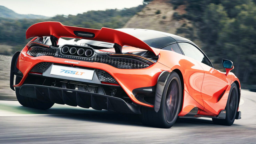 McLaren supercar rendering representing the upcoming P34 hybrid model (Photo credit: McLaren)